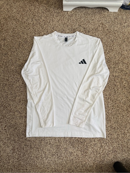 adidas Other - Adidas white dry-fit long sleeve, Size: M mens, brand new
